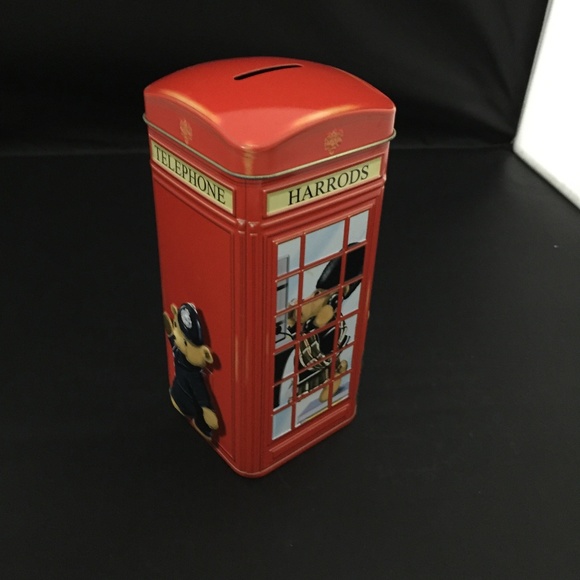 Harrod’s London Telephone Kiosk Bank (Money Box) - Picture 1 of 10